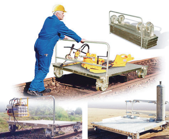 ТЕЛЕЖКА ЛЕГКАЯ С АВТОМАТИЧЕСКИМ ТОРМОЗОМ 