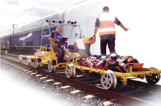 ЛЕГКАЯ ТЕЛЕЖКА ДЛЯ АВАРИЙНЫХ РАБОТ 