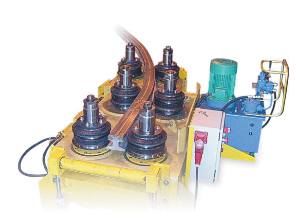 ПРЕСС ДЛЯ ГОРИЗОНТАЛЬНОЙ НЕПРЕРЫВНОЙ ПРАВКИ РЕЛЬСОВ 