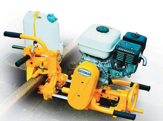 РЕЛЬСОСВЕРЛИЛЬНЫЙ СТАНОК С РУЧНОЙ ПОДАЧЕЙ 