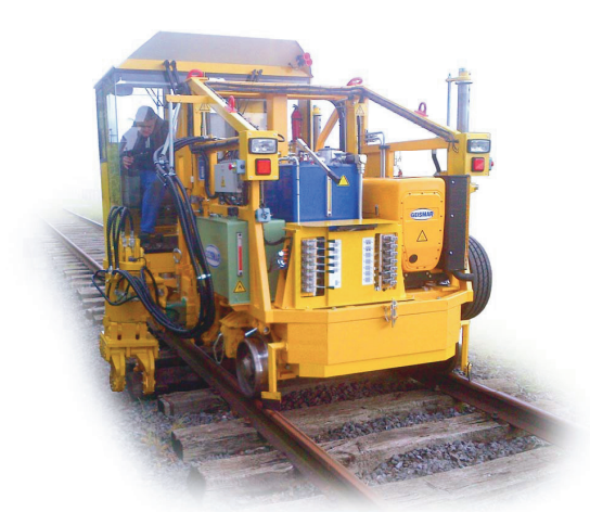 САМОХОДНАЯ МАШИНА ДЛЯ ФИКСАЦИИ ШПАЛ 