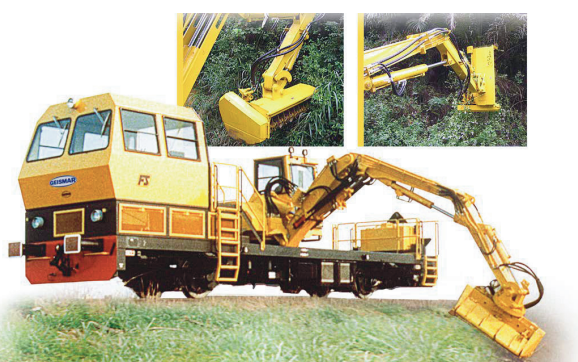 АВТОМОТРИСА С УСТРОЙСТВОМ ДЛЯ РАСПЫЛЕНИЯ ГЕРБИЦИДОВ 